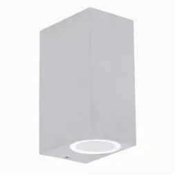 Уличный настенный светильник Ideal Lux Up AP2 Bianco