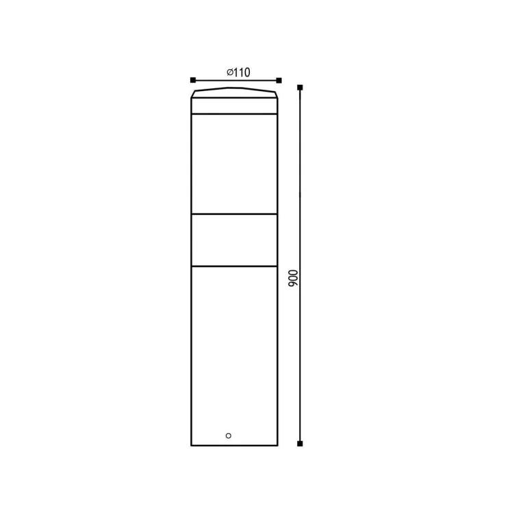 Уличный светодиодный светильник Elvan PJ-1510/1-11,5W-WW-Gr в Нижнем Новгороде