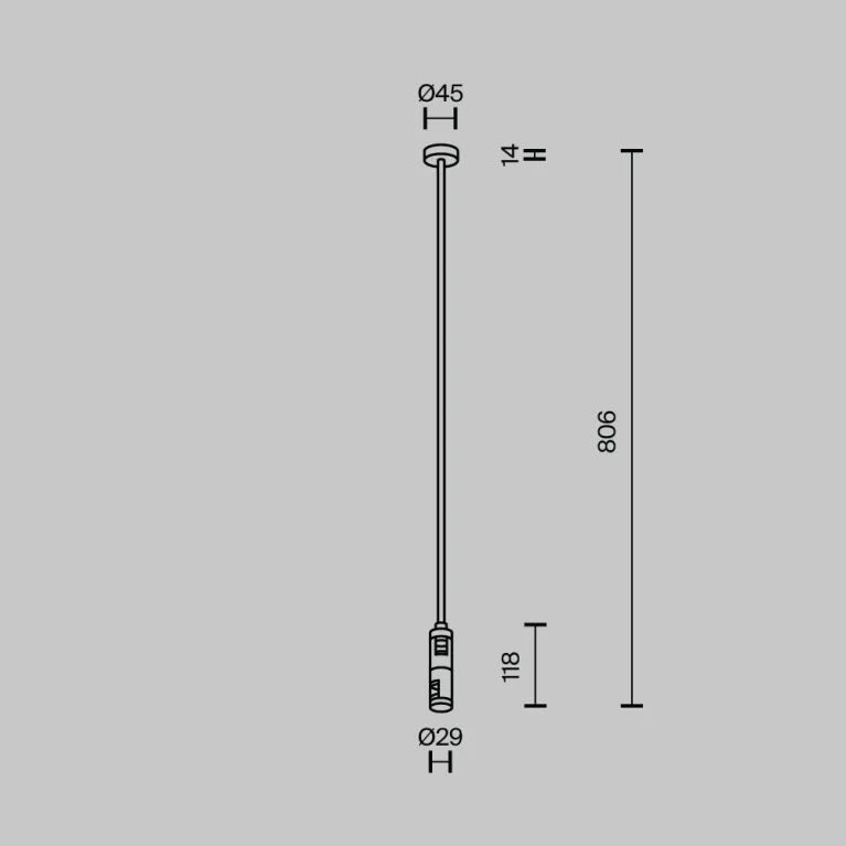 Крепление потолочное двойное Maytoni Flarity TRA159C-D1-PT в Нижнем Новгороде