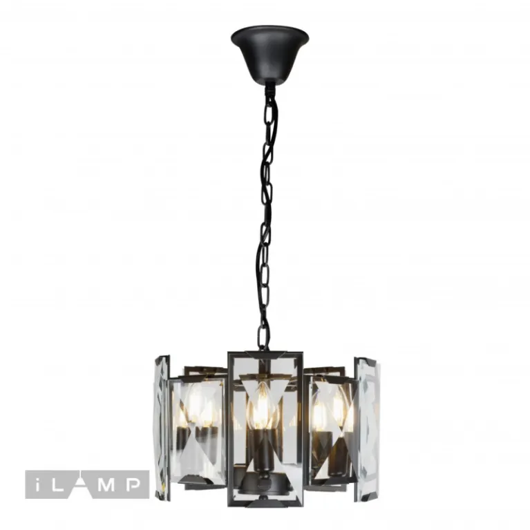 Подвесная люстра iLamp Panorama 6113-360 BK в Нижнем Новгороде