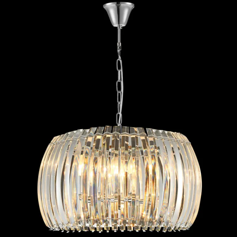 Подвесная люстра Natali Kovaltseva ORBIS 79007/8C CHROME в Нижнем Новгороде