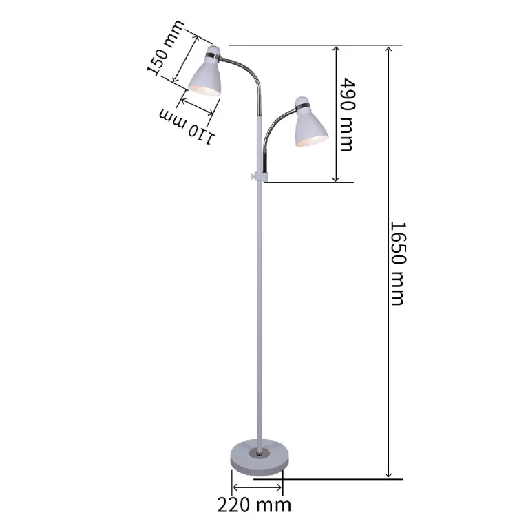 Торшер Reluce 03941-0.6-02 WH в Нижнем Новгороде