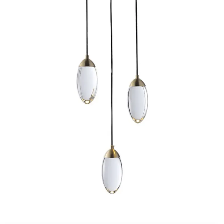 Подвесной светильник DeLight Collection Celestial MT8848-3H brass в Нижнем Новгороде