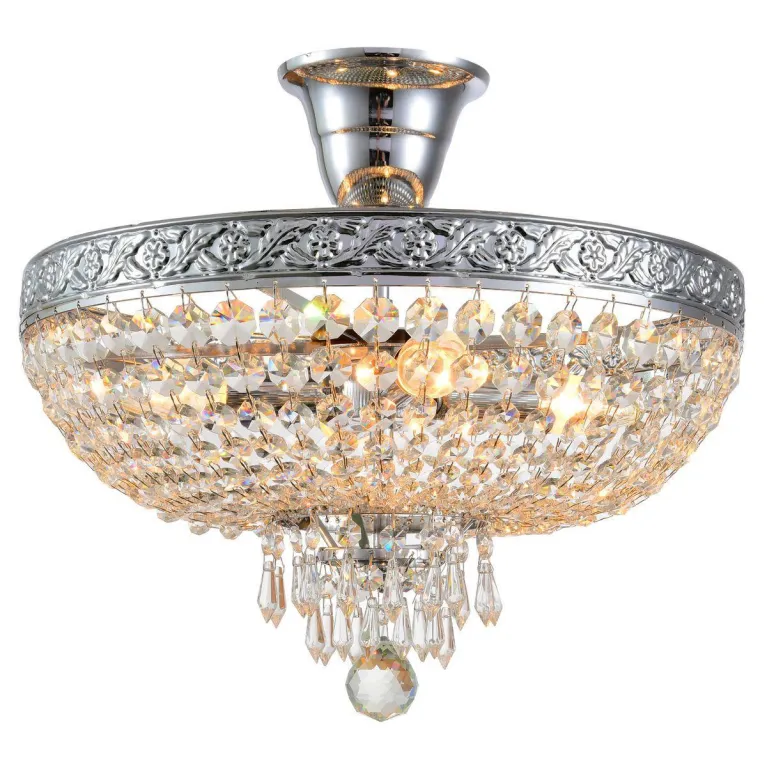 Потолочный светильник Natali Kovaltseva Barocco 81404/4C Chrome в Нижнем Новгороде