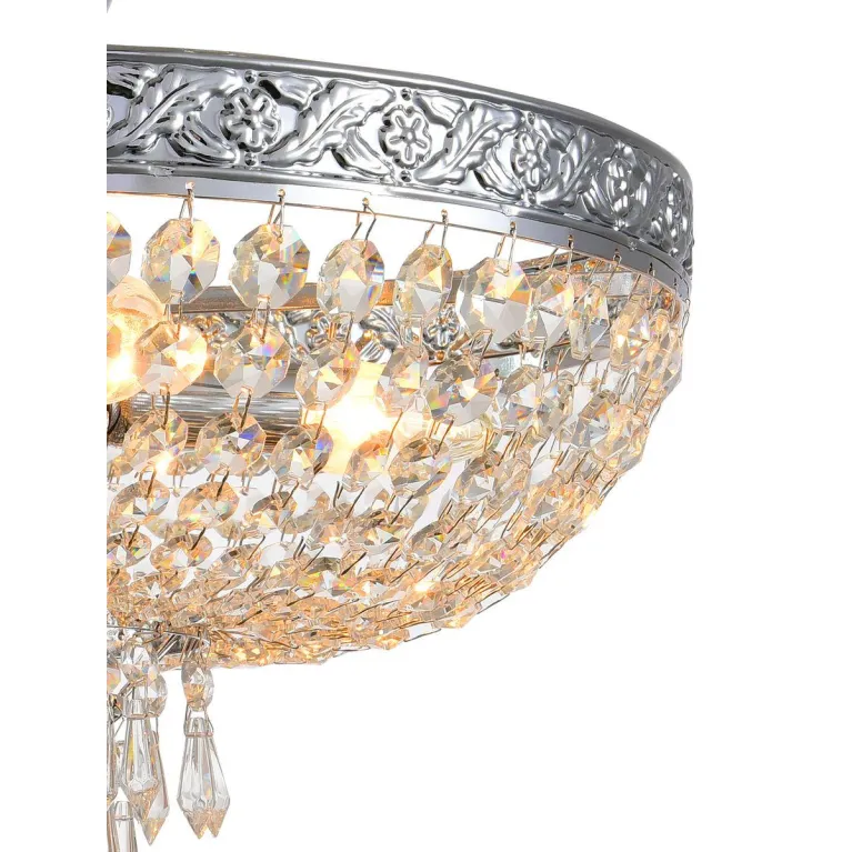 Потолочный светильник Natali Kovaltseva Barocco 81404/4C Chrome в Нижнем Новгороде