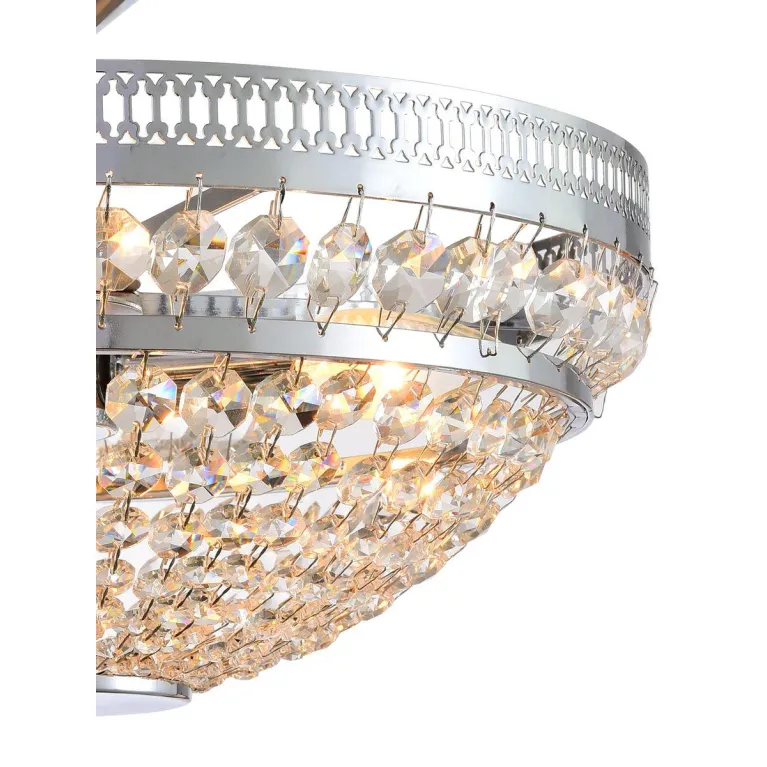 Потолочный светильник Natali Kovaltseva Barocco 81405/4C Chrome в Нижнем Новгороде