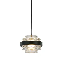 Подвесной светильник Delight Collection MD22030002 MD22030002-1A black/clear