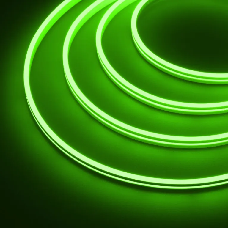Светодиодная лента герметичная Arlight MOONLIGHT-SIDE-A168-4x10mm 24V Green 7.2 W/m, IP65, 2835, 5m, в Нижнем Новгороде