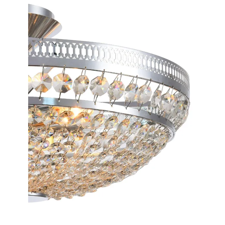 Потолочный светильник Natali Kovaltseva Barocco 81405/6C Chrome в Нижнем Новгороде