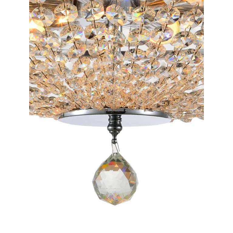 Потолочный светильник Natali Kovaltseva Barocco 81405/6C Chrome в Нижнем Новгороде