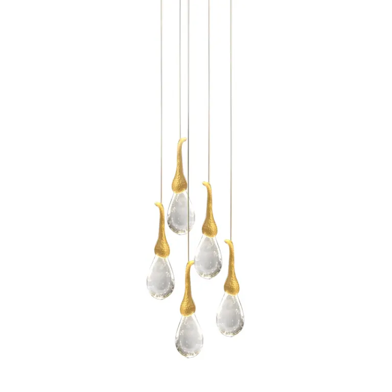 Подвесной светильник Delight Collection Seed OMG07287-5 gold в Нижнем Новгороде