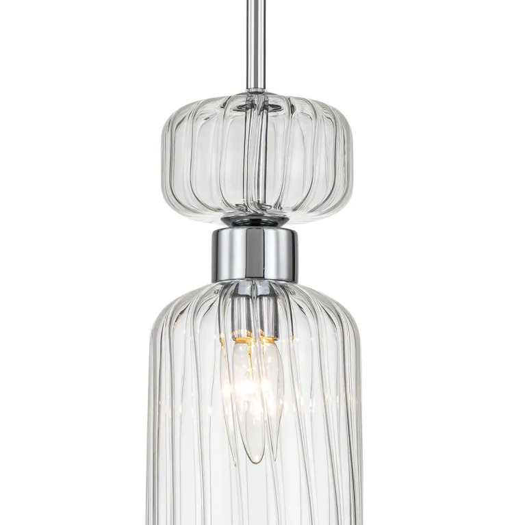 Подвесной светильник Escada Gloss 1141/1S Chrome/Clear в Нижнем Новгороде
