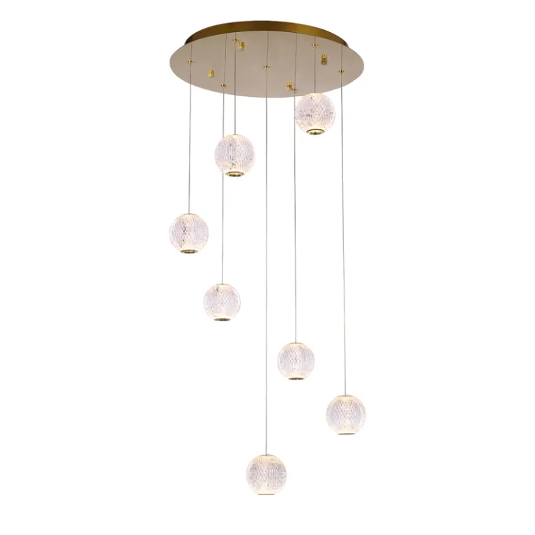 Подвесной светильник Delight Collection MD20001012 MD20001012-7A gold в Нижнем Новгороде