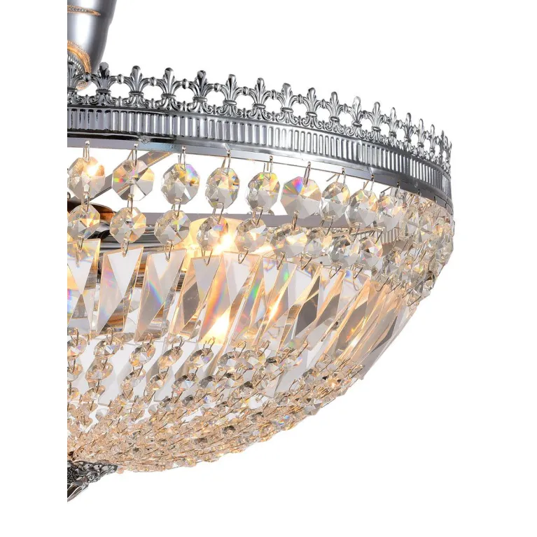 Потолочный светильник Natali Kovaltseva Rococo 81406/6C Chrome в Нижнем Новгороде