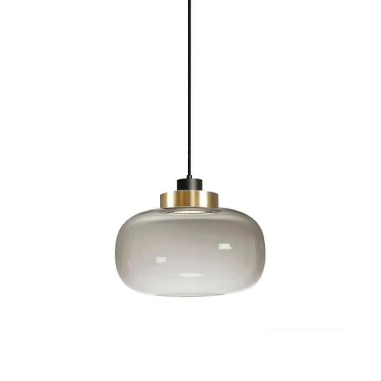 Подвесной светильник Delight Collection Legier 9969P/B gold/smoky в Нижнем Новгороде