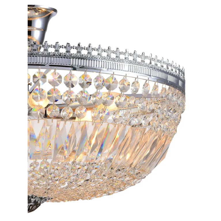 Потолочный светильник Natali Kovaltseva Rococo 81406/8C Chrome в Нижнем Новгороде
