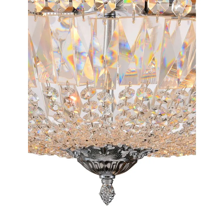 Потолочный светильник Natali Kovaltseva Rococo 81406/8C Chrome в Нижнем Новгороде