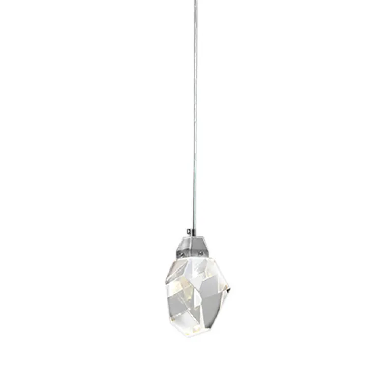 Подвесной светильник Delight Collection Crystal rock MD-020B-1 chrome в Нижнем Новгороде
