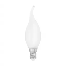 Лампа светодиодная филаментная Eglo E14 4W 2700K матовая 11603