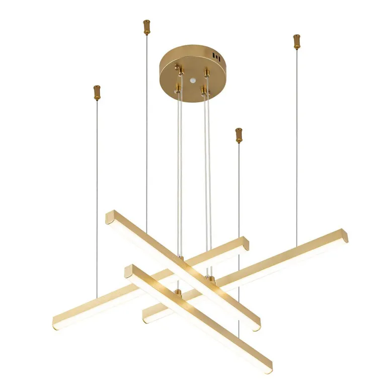 Подвесной светодиодный светильник Indigo Paralleli 14017/4P Gold V000086L в Нижнем Новгороде