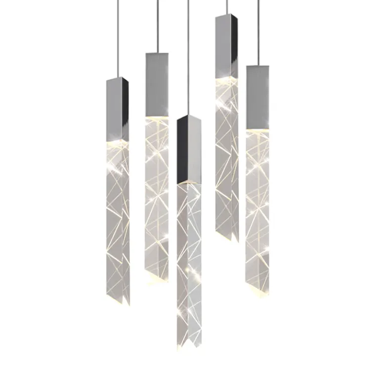 Подвесной светильник Delight Collection Trinity OM8201013-5 chrome в Нижнем Новгороде