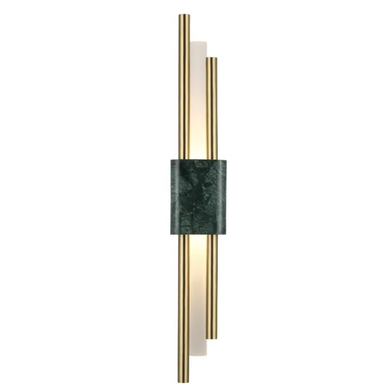 Настенный светодиодный светильник Crystal Lux CARTA AP6W LED GREEN/BRASS в Нижнем Новгороде