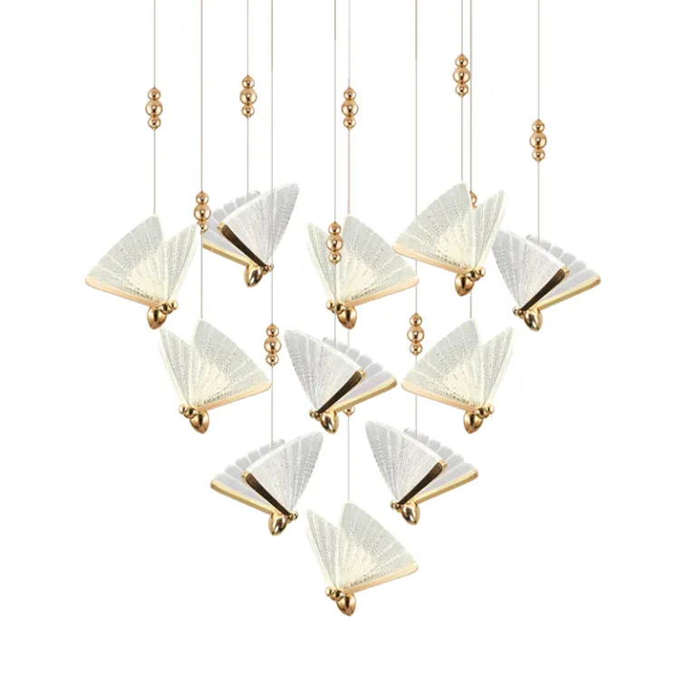 Подвесной светильник Delight Collection Butterfly OM8201008-11 rose gold в Нижнем Новгороде
