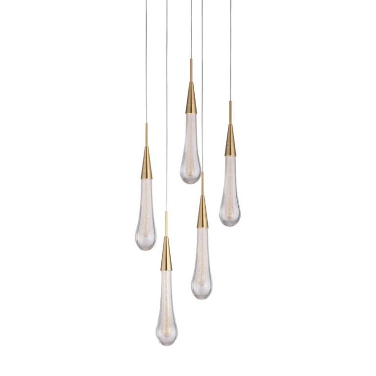 Подвесной светильник Delight Collection Pour MD2060-5A br.brass в Нижнем Новгороде