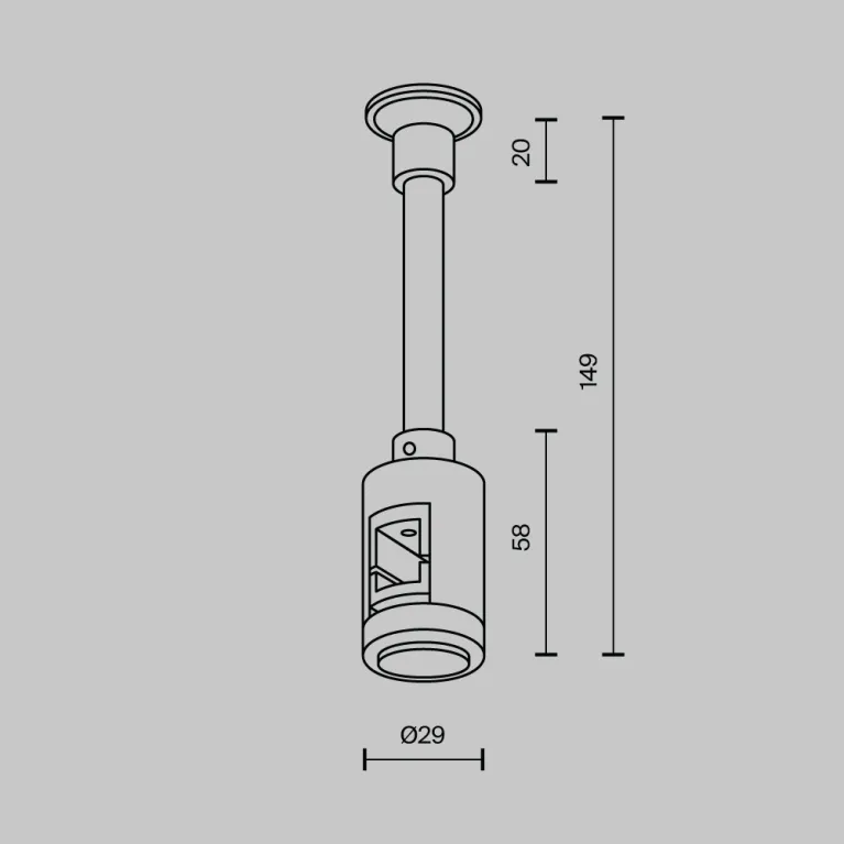 Крепление настенное одинарное удлиненное Maytoni Flarity TRA155CW-SL1-PT в Нижнем Новгороде