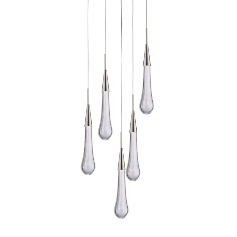 Подвесной светильник Delight Collection Pour MD2060-5A satin nickel в Нижнем Новгороде