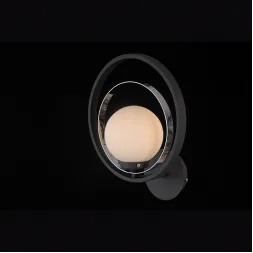 Бра Natali Kovaltseva SPHERE 81020-1W SATIN BLACK