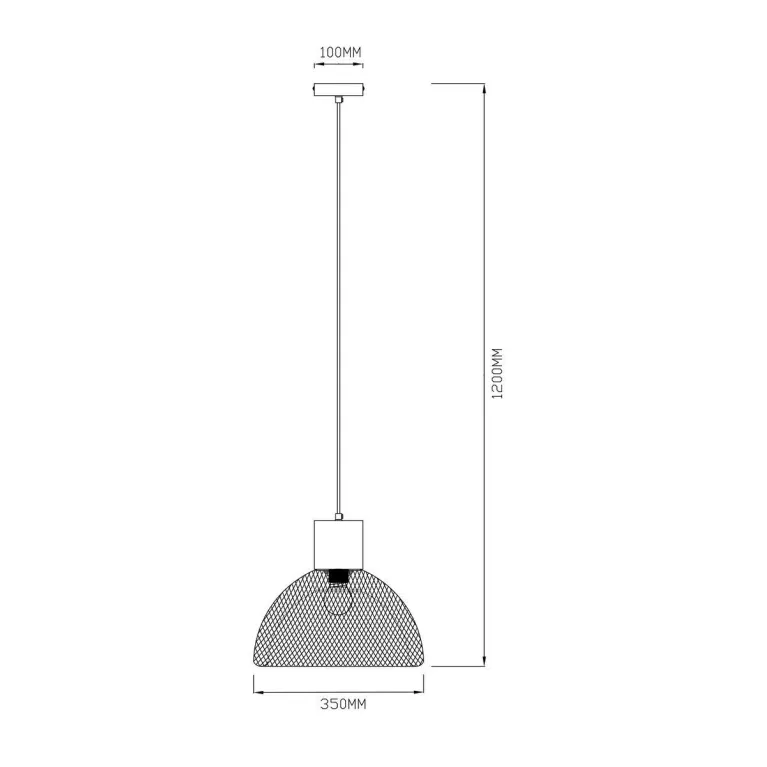 Подвесной светильник Arte Lamp Castello A7046SP-1BK в Нижнем Новгороде