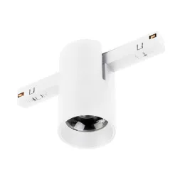 Трековый магнитный светильник Arlight MAG-ORIENT-AXIO-R60-15W Warm3000 (WH, 24 deg, 48V) 059258