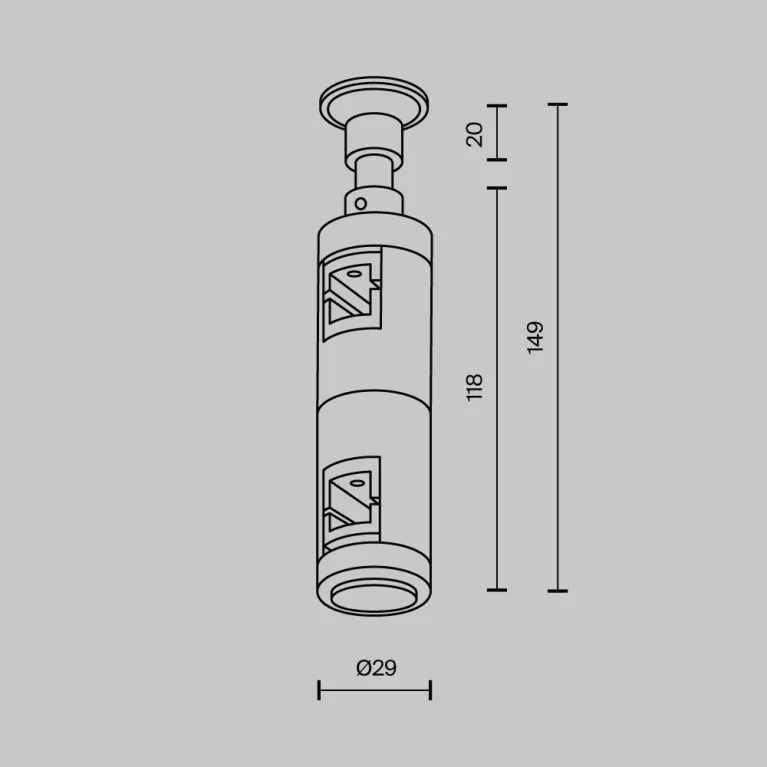 Крепление настенное двойное Maytoni Flarity TRA155CW-D1-PT в Нижнем Новгороде