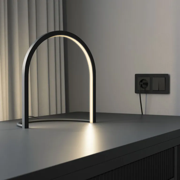 Настольная лампа Eurosvet Over 608051 LED черный a071222 в Нижнем Новгороде