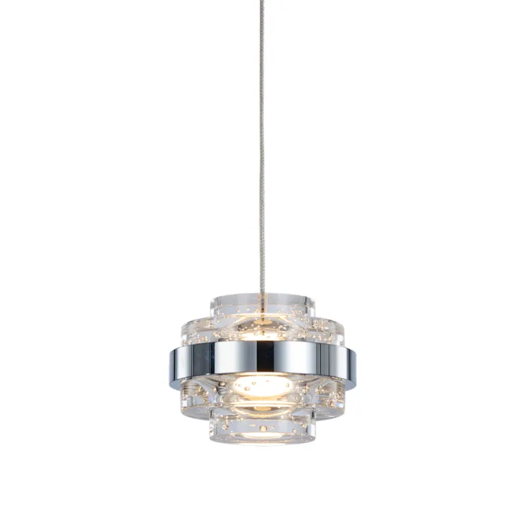 Подвесной светильник Delight Collection MD22030002 MD22030002-1A chrome/clear в Нижнем Новгороде