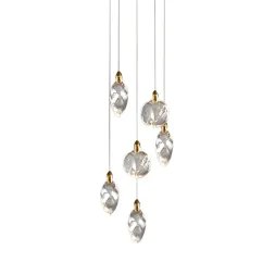 Подвесной светильник Delight Collection Colvin MT9176-6H titanium gold