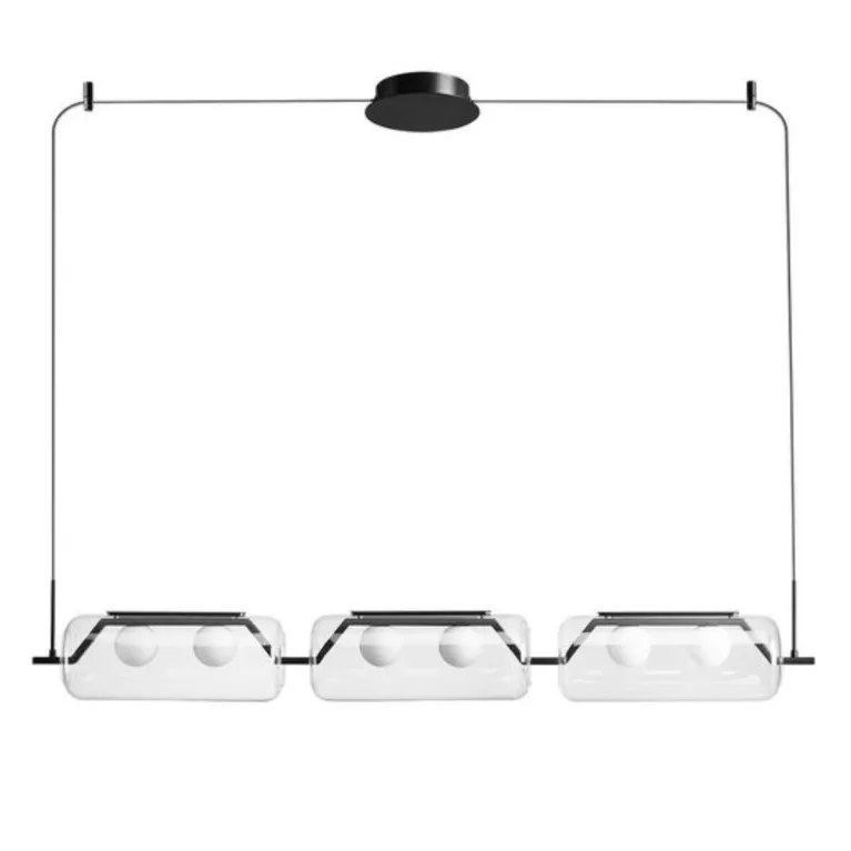 Подвесной светодиодный светильник Arte Lamp Geneva A2341SP-6BK в Нижнем Новгороде