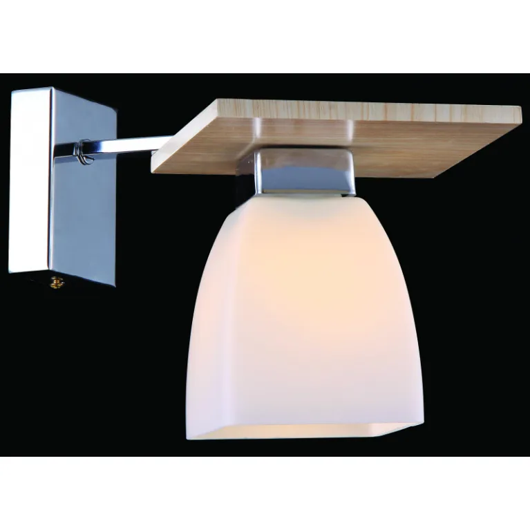Бра Natali Kovaltseva Trento TRENTO 11401/1W CHROME, WHITE OAK в Нижнем Новгороде