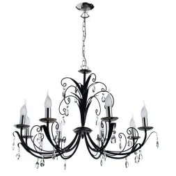 Подвесная люстра Arte Lamp Romana A1742LM-8BK