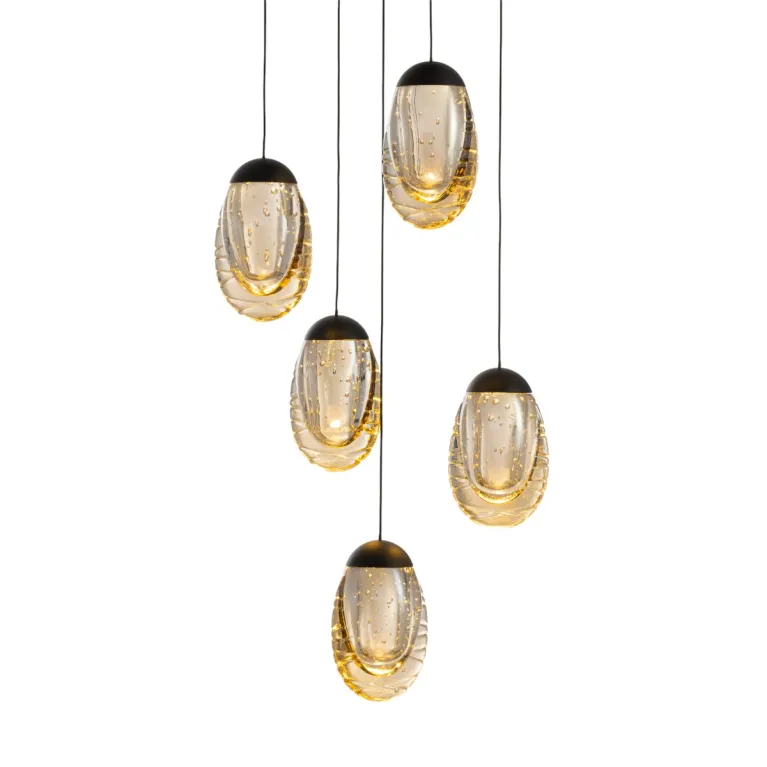 Подвесной светильник Delight Collection MD25090022-5A matt black/champagne в Нижнем Новгороде