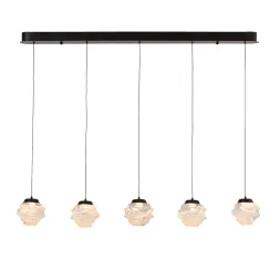Подвесной светильник Delight Collection MD25030003-5B matt black/clear