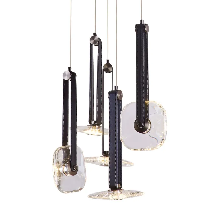 Подвесной светильник Delight Collection OD2553-5 black/clear в Нижнем Новгороде