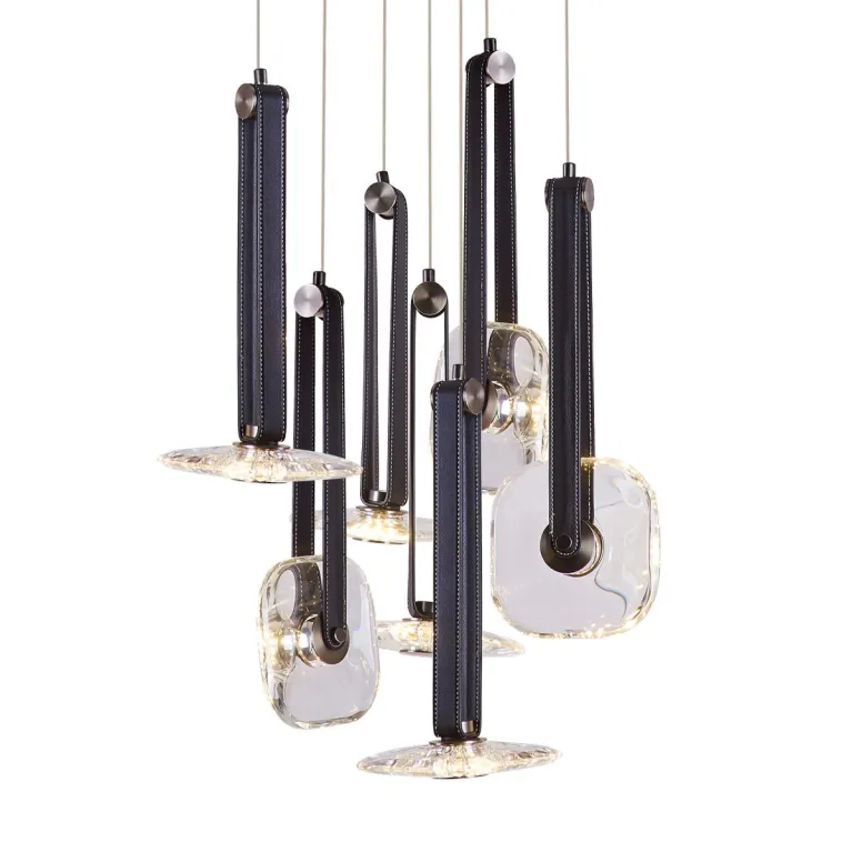 Подвесной светильник Delight Collection OD2553-7 black/clear в Нижнем Новгороде