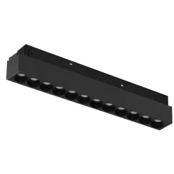 Трековый магнитный светильник iLedex Vision 4822-002-L235-12W-38DG-3000K-BK