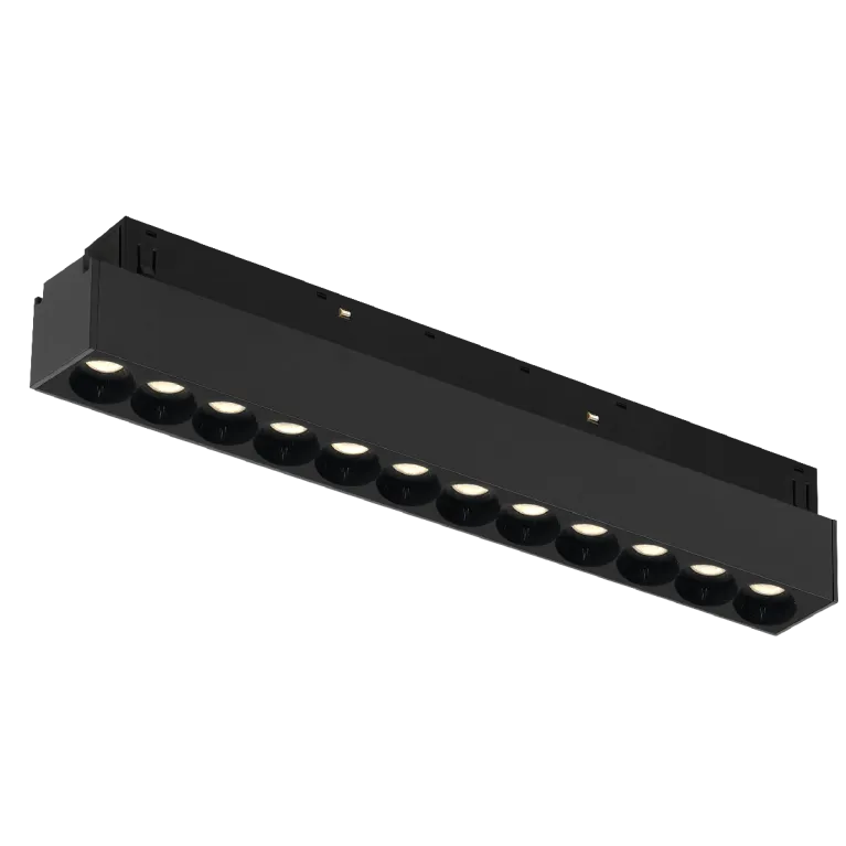 Трековый магнитный светильник iLedex Vision 4822-002-L235-12W-38DG-3000K-BK в Нижнем Новгороде