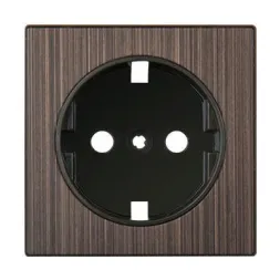 Лицевая панель розетки бронзовая WL12-SKGS-IP20-CP 4690389100482