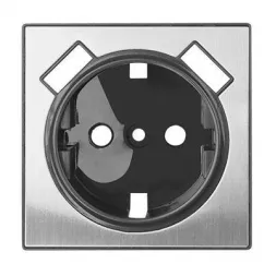 Лицевая панель розетки USB глянцевый никель WL02-USB-CP 4690389100413