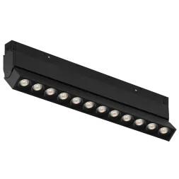 Трековый магнитный светильник iLedex Vision 4822-003-L236-12W-38DG-3000K-BK