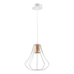 Подвесной светильник IMEX MD.9052-1-P-WH+WOOD